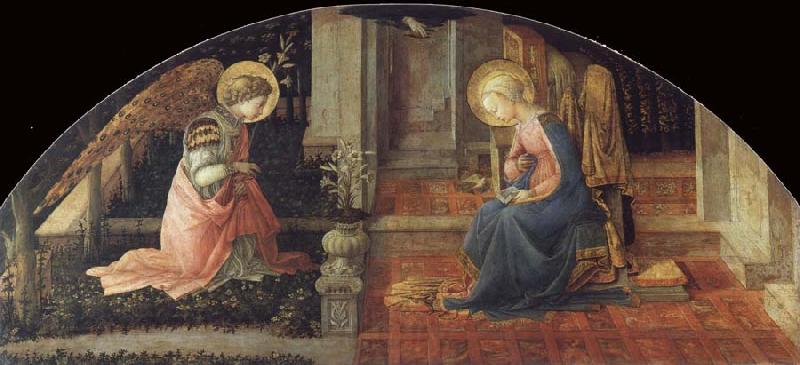 Fra Filippo Lippi The Annunciation